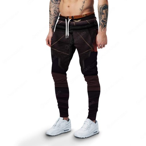 Gearhumans Custom Kratos Apparel HD-DT16101903 3D Apparel Sweatpants S
