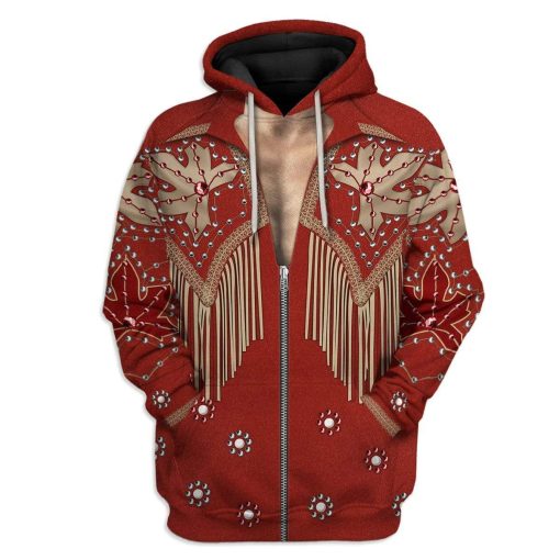 Gearhumans Custom Ronnie Milsap Apparel HD-TT1691903 3D Apparel Hoodie S