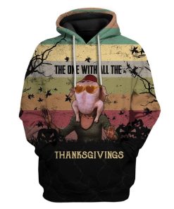 Gearhumans Custom Thanksgiving Apparel HD-AT18101905 3D Apparel Hoodie S 