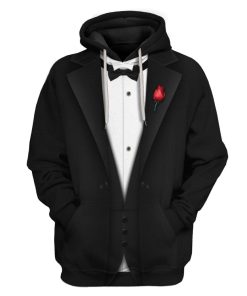 Gearhumans Custom The Godfather Apparel HD-TT14101923 3D Apparel Hoodie S 