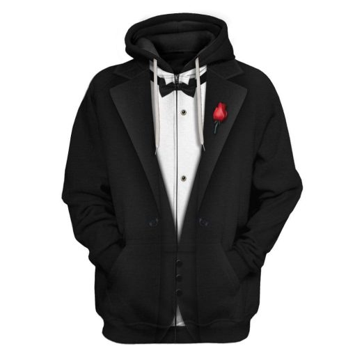 Gearhumans Custom The Godfather Apparel HD-TT14101923 3D Apparel Zip Hoodie S