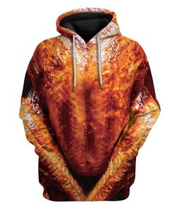 Gearhumans Custom Turkey Apparel HD-AT17101917 3D Apparel Hoodie S 