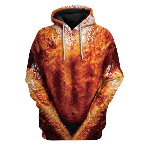 Gearhumans Custom Turkey Apparel HD-AT17101917 3D Apparel Hoodie S