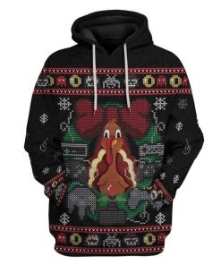 Gearhumans Custom Ugly Apparel HD-TA18101902 3D Apparel Hoodie S 