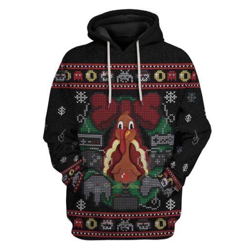 Gearhumans Custom Ugly Apparel HD-TA18101902 3D Apparel Hoodie S