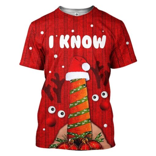 Gearhumans Custom Ugly Christmas Apparel HD-AT17101913 3D Apparel T-Shirt S