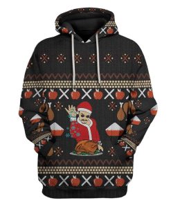 Gearhumans Custom Ugly Christmas Apparel HD-GH19101912 3D Apparel Hoodie S 