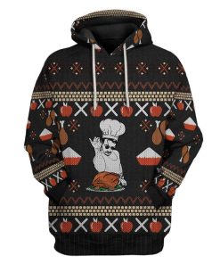 Gearhumans Custom Ugly Christmas Apparel HD-TA18101906 3D Apparel Hoodie S 