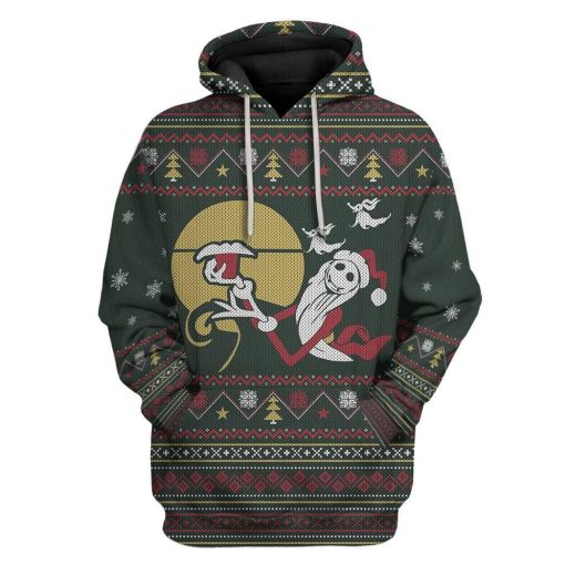 Gearhumans Custom Ugly Christmas Apparel HD-TT19101907 3D Apparel Hoodie S