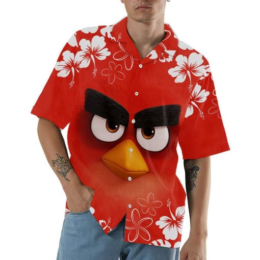 Gearhumans GEARHUMAN 3D Angry Bird Hawaii Shirt ZZ2804211 Hawai Shirt