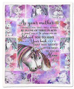 Gearhumans Gearhuman 3D Baby Unicorn As Your Mother blanket GH290309 Blanket Blanket M(51''x59'')