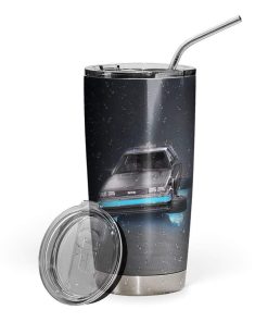 Gearhumans Gearhuman 3D Back To The Future Time Machine Custom Design Vacuum Insulated Tumbler GL27079 Tumbler 20oz