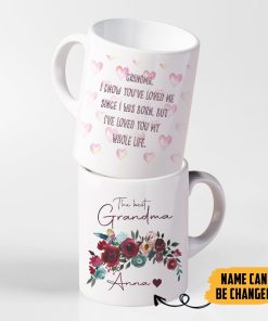 Gearhumans Gearhuman 3D Best Grandma Mothers Day Custom Name Mug GS290313 Mug 11oz