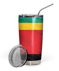 Gearhumans Gearhuman 3D Bob Marley Costume Design Vacuum Insulated Tumbler GN300710 Tumbler 20oz