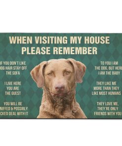 Gearhumans Gearhuman 3D Chesapeake Bay Retriever Dog Carpet GV26033 Square Carpet Carpet S