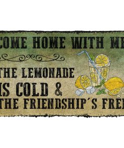 Gearhumans Gearhuman 3D Come Home With Lemonade Doormat GB17035 Doormat Doormat S(15,8''x23,6'') 