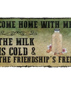 Gearhumans Gearhuman 3D Come With Almond Milk Doormat GB17033 Doormat Doormat S(15,8''x23,6'') 