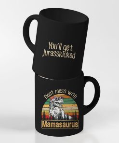 Gearhumans Gearhuman 3D Dont Mess With Mamasaurus Mug GV240313 Mug Mug Black