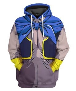 Gearhumans Gearhuman 3D Evil Buu Majin Boo Dragon Ball Tshirt Hoodie Apparel GV15036 3D Apparel Hoodie S