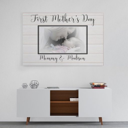 Gearhumans Gearhuman 3D First Mothers Day Custom Name Canvas GJ300302 Canvas