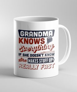 Gearhumans Gearhuman 3D Grandma Knows Everything Mug GJ290319 Mug 11oz