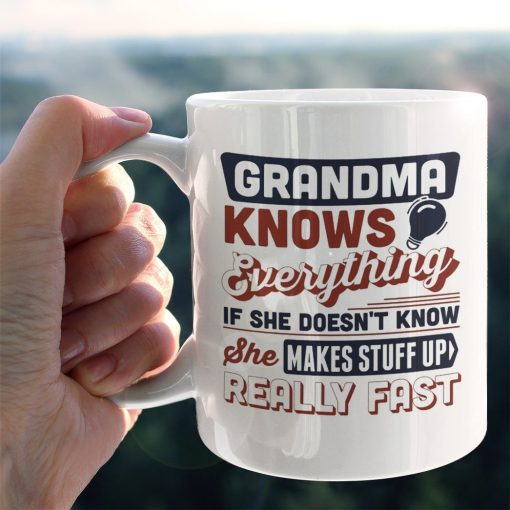 Gearhumans Gearhuman 3D Grandma Knows Everything Mug GJ290319 Mug
