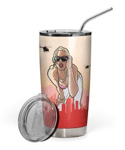 Gearhumans Gearhuman 3D GTA San Andreas Custom Name Design Vacuum Insulated Tumbler GS26065 Tumbler 20oz