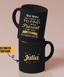 Gearhumans Gearhuman 3D Happy Mothers Day Gift Dear Mother Custom Name Mug GO260311 Mug 11oz