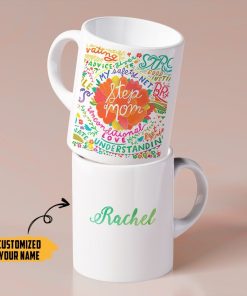 Gearhumans Gearhuman 3D Happy Mother's Day Gift For Mom Grandma Stepmom Bonusmom Custom Name Mug GO250316 Mug 11oz