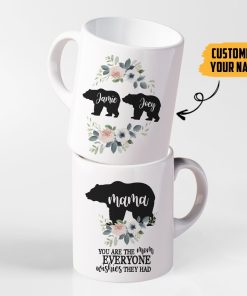 Gearhumans Gearhuman 3D Happy Mothers Day Gift Mamabear Custom Name Mug GO260310 Mug 11oz