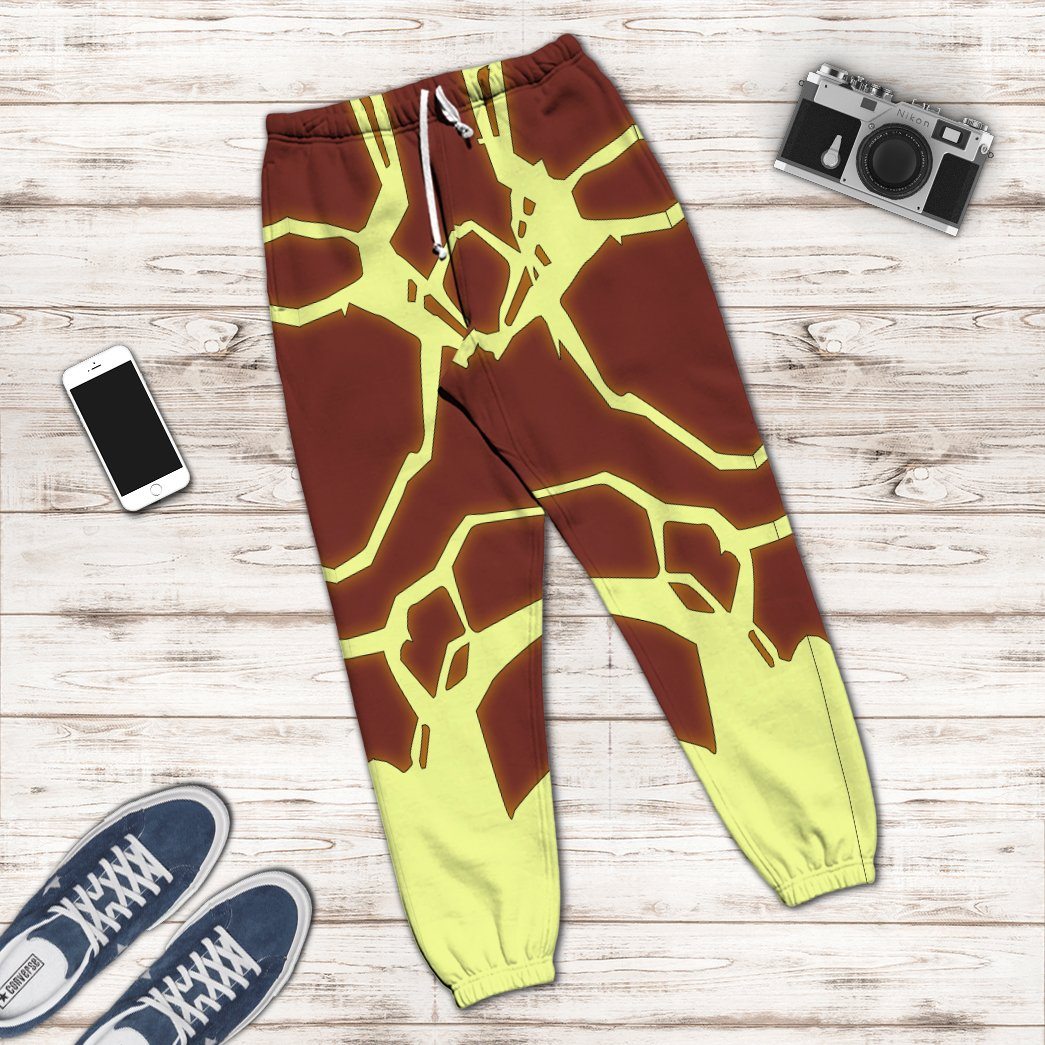 Gearhumans 3D Heatblast Ben Ten Sweatpants 4 Gearhumans Gearhuman 3D Heatblast Ben Ten Sweatpants GV15031 Sweatpants