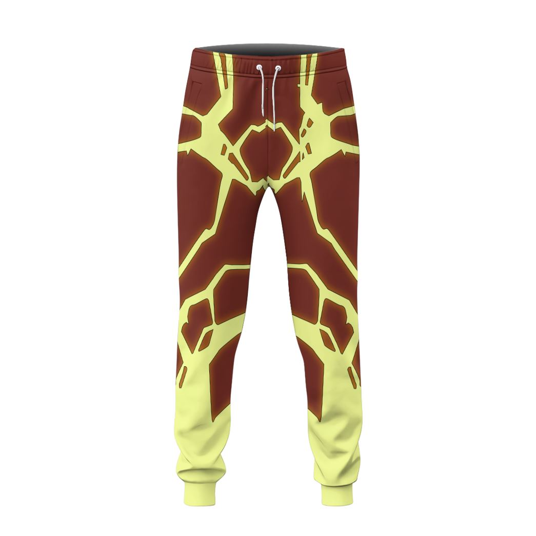 Gearhumans 3D Heatblast Ben Ten Sweatpants 3 Gearhumans Gearhuman 3D Heatblast Ben Ten Sweatpants GV15031 Sweatpants