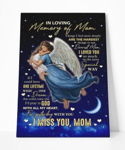 Gearhumans Gearhuman 3D In Loving Memory of Mom Canvas GJ010404 Canvas 1 Piece Non Frame M