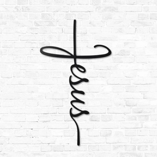 Gearhumans Gearhuman 3D Jesus Christ Custom Metal Sign GW19032 Metal Sign Metal Sign XS(8'x8')