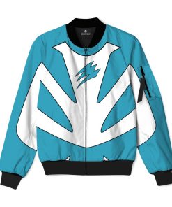 Gearhumans Gearhuman 3D Jungle Fury Shark Power Ranger Bomber GB190114 Bomber Jacket Bomber S 