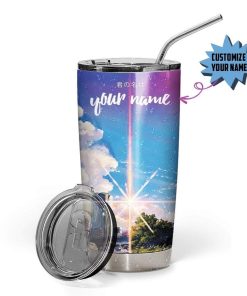 Gearhumans Gearhuman 3D Kimi No Na Wa Custom Name Design Vacuum Insulated Tumbler GW20056 Tumbler 20oz
