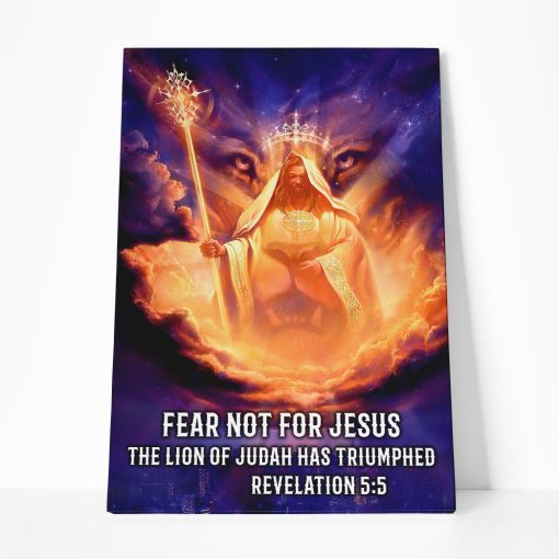 Gearhumans Gearhuman 3D Lion Of Judah Custom Canvas GW15036 Canvas 1 Piece Non Frame M