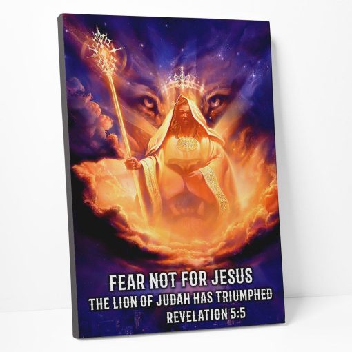 Gearhumans Gearhuman 3D Lion Of Judah Custom Canvas GW15036 Canvas