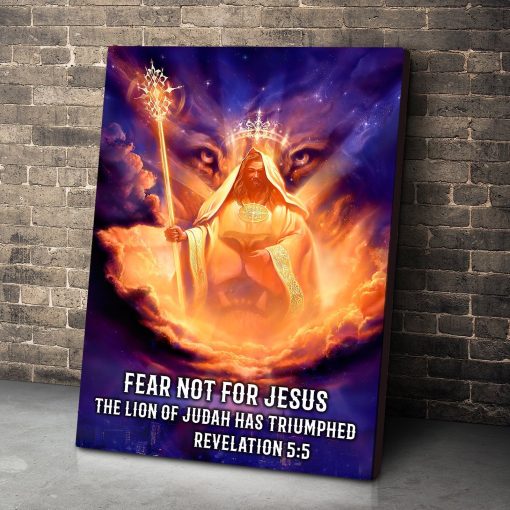 Gearhumans Gearhuman 3D Lion Of Judah Custom Canvas GW15036 Canvas