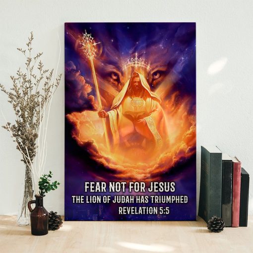 Gearhumans Gearhuman 3D Lion Of Judah Custom Canvas GW15036 Canvas