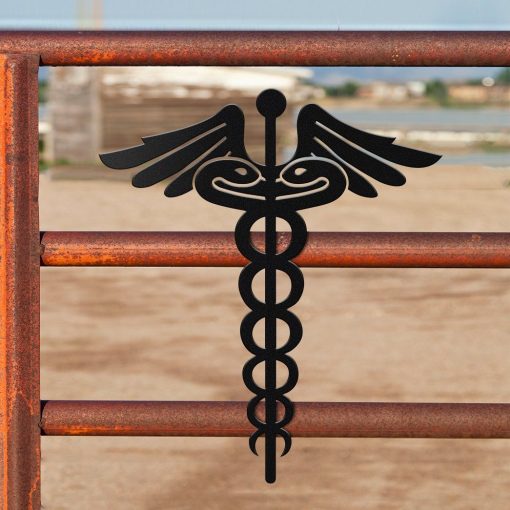 Gearhumans Gearhuman 3D Medical Symbol Custom Metal Sign GW19034 Metal Sign