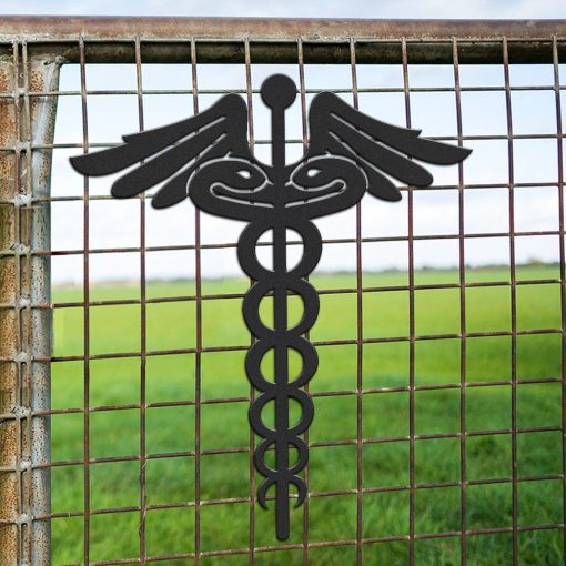 Gearhumans Gearhuman 3D Medical Symbol Custom Metal Sign GW19034 Metal Sign