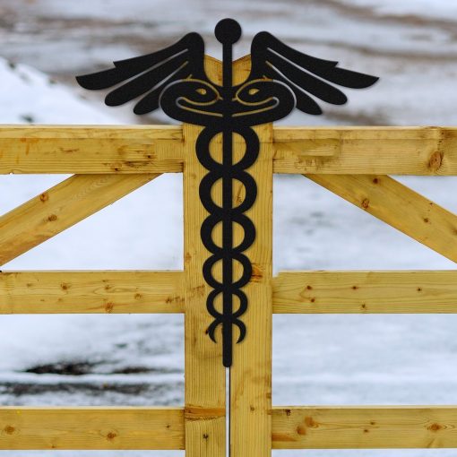 Gearhumans Gearhuman 3D Medical Symbol Custom Metal Sign GW19034 Metal Sign