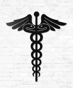 Gearhumans Gearhuman 3D Medical Symbol Custom Metal Sign GW19034 Metal Sign Metal Sign XS(8'x8')