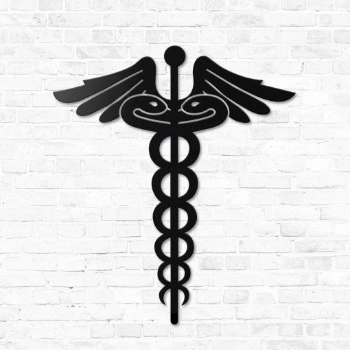 Gearhumans Gearhuman 3D Medical Symbol Custom Metal Sign GW19034 Metal Sign Metal Sign XS(8'x8')