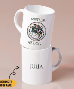 Gearhumans Gearhuman 3D Mother Of Dogs Mothers Day Gift Custom Name Mug GW25038 Mug