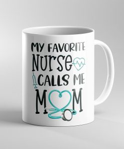 Gearhumans Gearhuman 3D My Favorite Nurse Mom Mug GJ010440 Mug 11oz