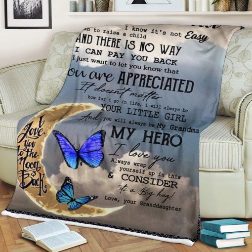 Gearhumans Gearhuman 3D My Grandma My Hero Blanket GJ290309 Blanket