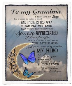 Gearhumans Gearhuman 3D My Grandma My Hero Blanket GJ290309 Blanket Blanket M(51''x59'')