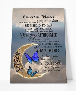 Gearhumans Gearhuman 3D My Hero Mom Canvas GJ010426 Canvas 1 Piece Non Frame M